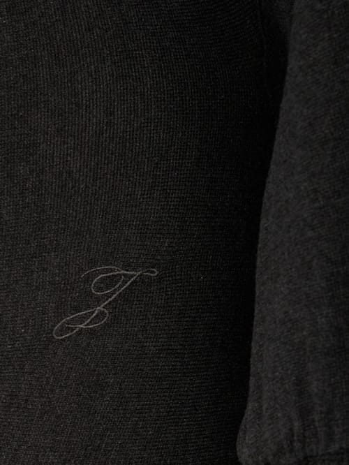 Jacquemus: Silk and viscose polo Losange