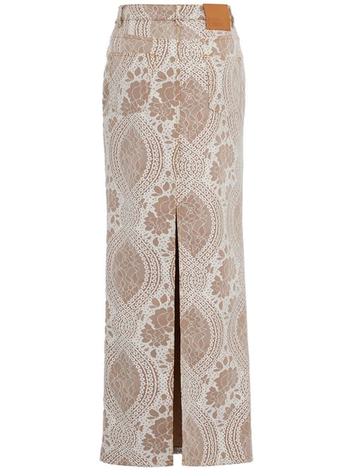 Giuseppe Di Morabito: Poly blend long skirt