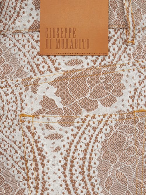 Giuseppe Di Morabito: Poly blend long skirt