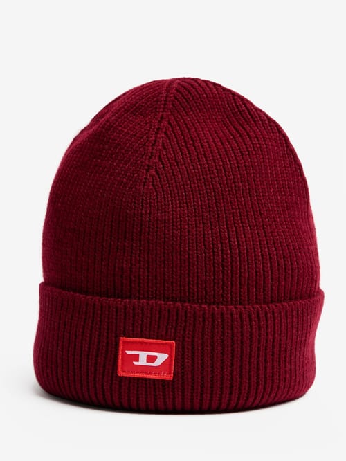 Diesel Kids: Poly knit beanie w/logo