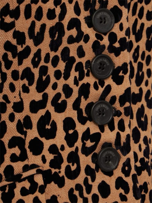 Giuseppe Di Morabito: Printed poly blend vest