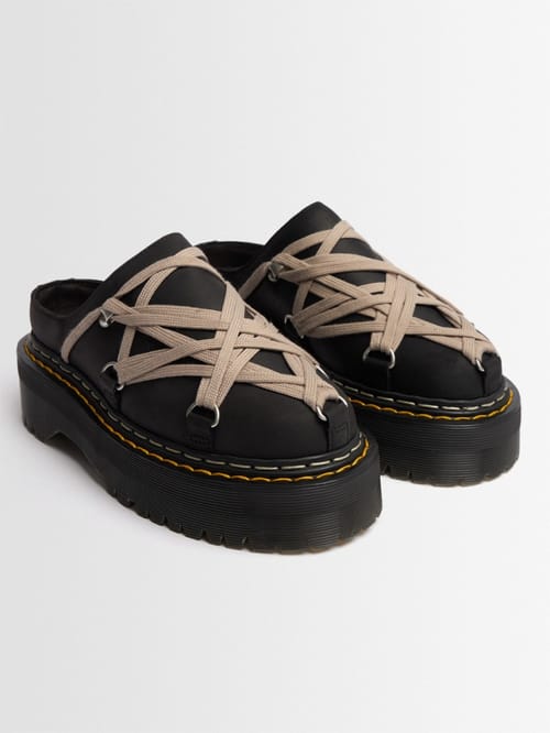 DR.MARTENS X RICK OWENS: 四寸厚底梅加拉斯穆勒鞋
