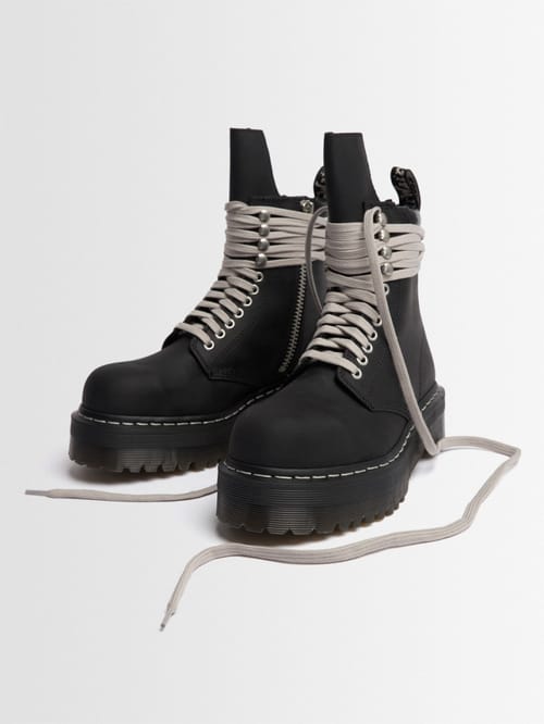 DR.MARTENS X RICK OWENS: 钢头短靴