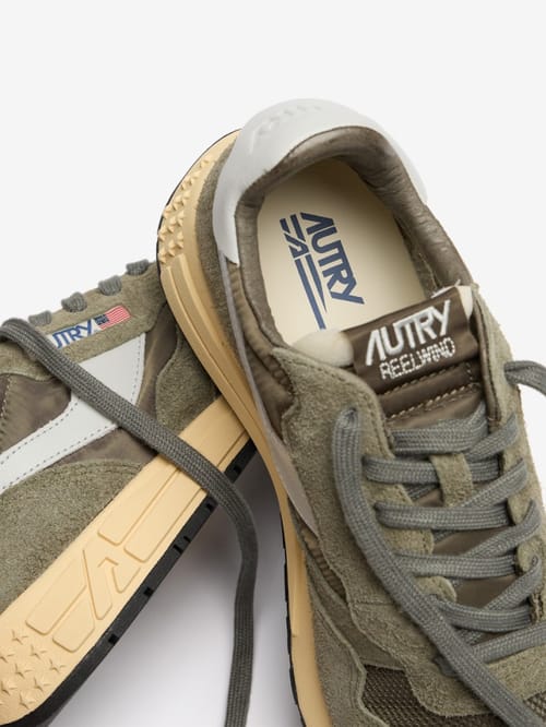 Autry: Reelwind Low sneakers in nylon and leather
