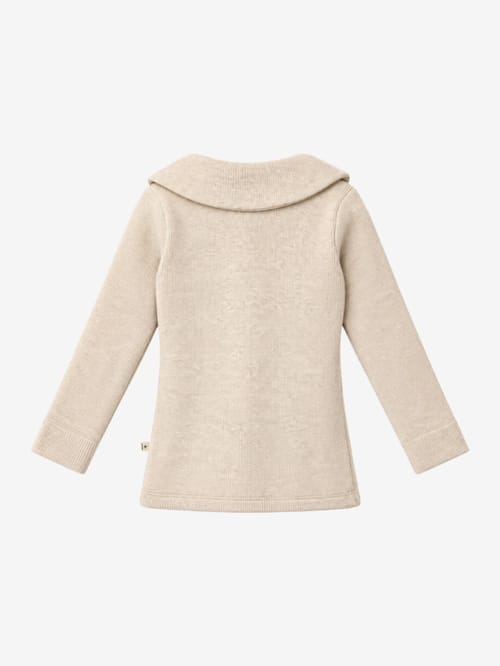 1 + IN THE FAMILY: Cardigan mit Kragen