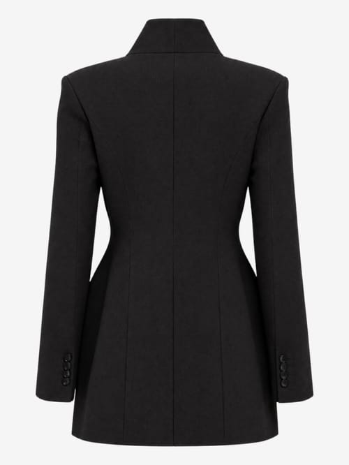 LA PISCINE: Sculpted blazer