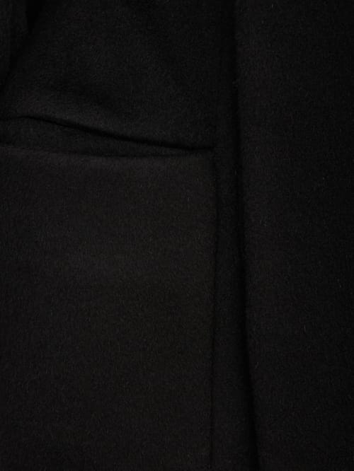 LA PISCINE: Sculpted coat