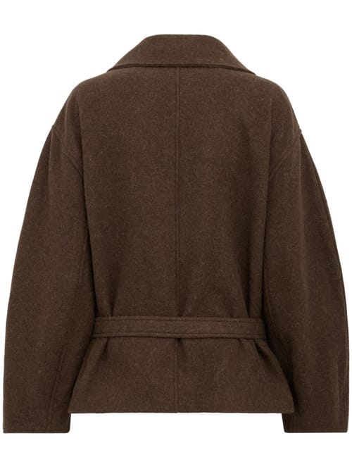 Lemaire: Short wrap coat