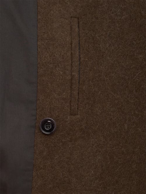 Lemaire: Short wrap coat