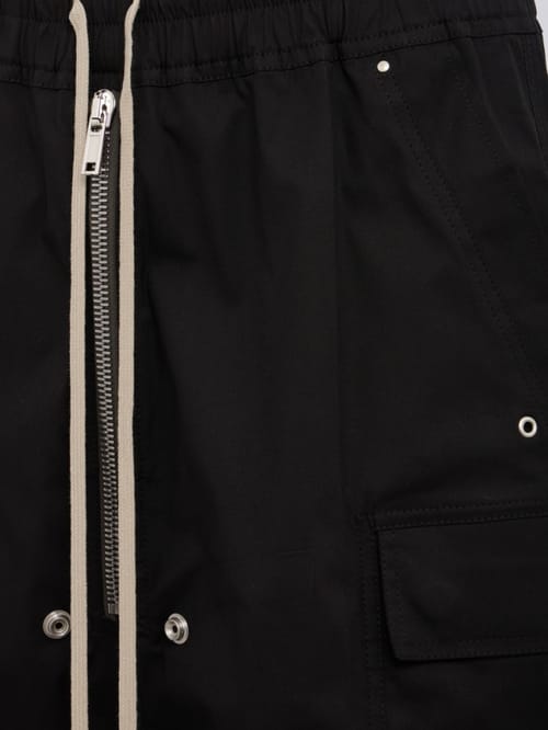Rick Owens: Cargobelas cotton shorts