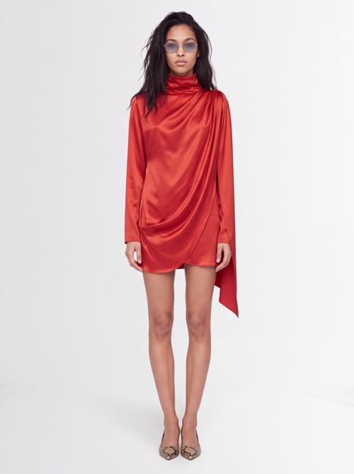 Giuseppe Di Morabito: Silk short dress