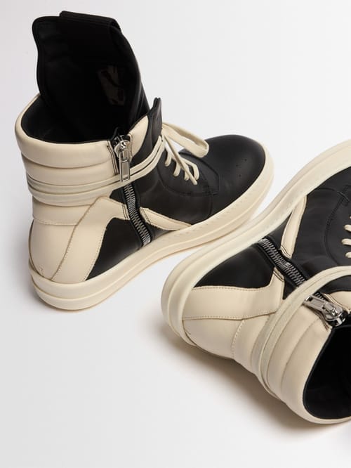 Rick Owens: 高帮皮革运动鞋