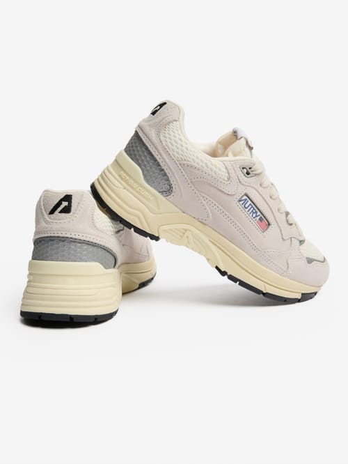 Autry: Baskets Hyperway Low en cuir de veau