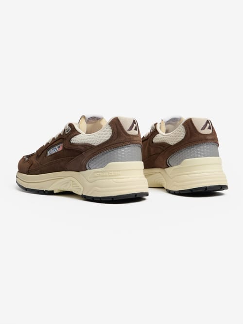 Autry: Baskets Hyperway Low en cuir de veau