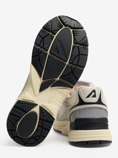 Autry: Baskets Hyperway Low en cuir de veau