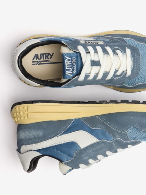 Autry: Sneakers in nylon e pelle Reelwind Low