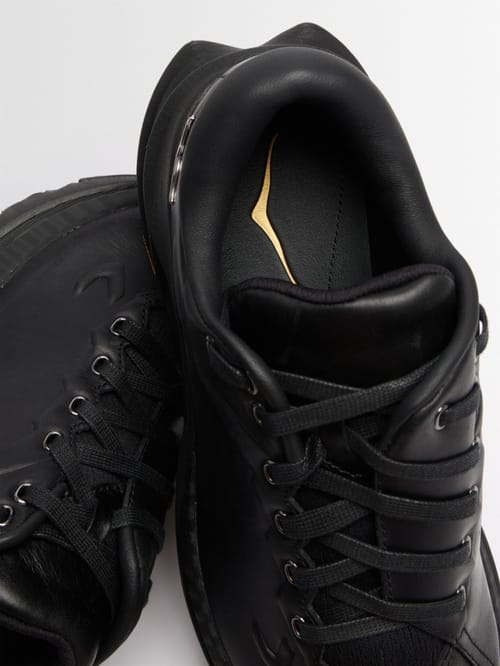 Hoka: Baskets Mafate X TP en cuir