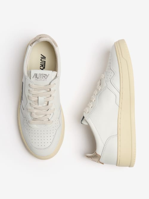 Autry: Zapatillas Medalist Low de piel de vacuno