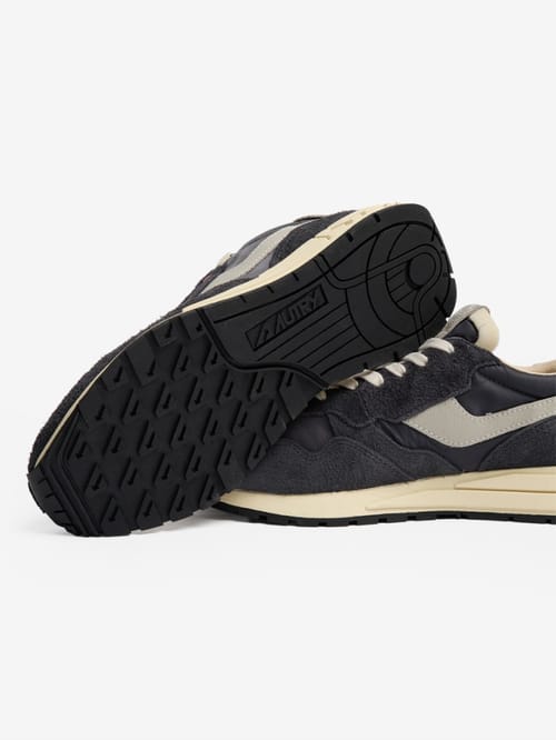 Autry: Sneakers Reelwind Low in nylon e pelle