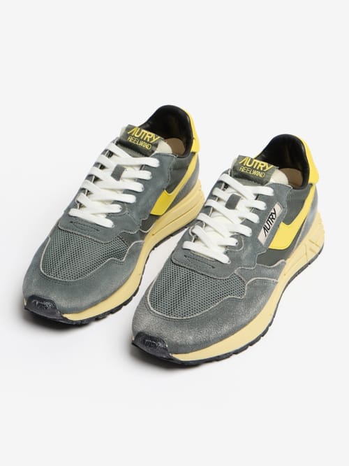 Autry: Sneakers Reelwind Low in nylon e pelle