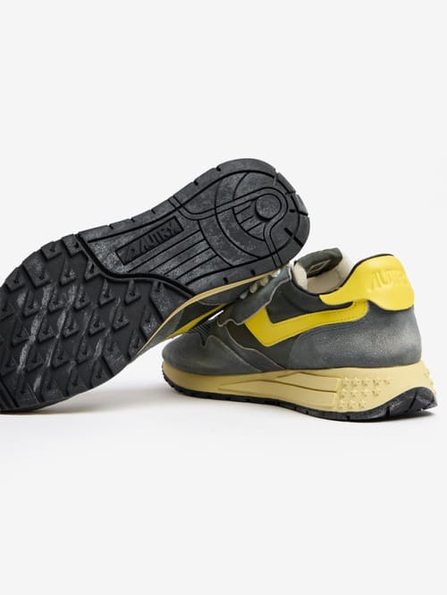 Autry: Sneakers Reelwind Low in nylon e pelle