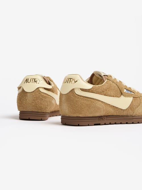 Autry: Baskets Windspin Low en cuir de veau