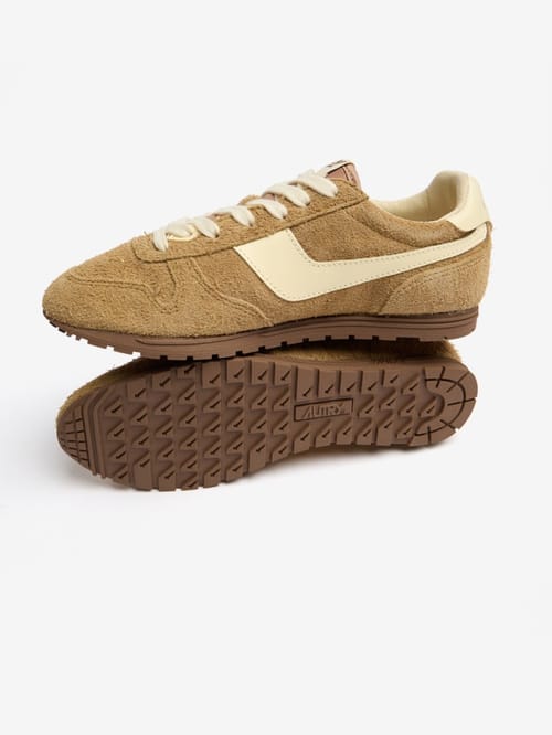 Autry: Baskets Windspin Low en cuir de veau