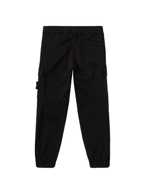 Stone Island Junior: Pantalones Cargo de Twill de Algodón Stretch