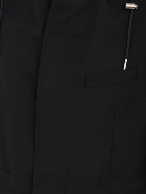 Sacai: Suiting x Nylon Twill Jacket