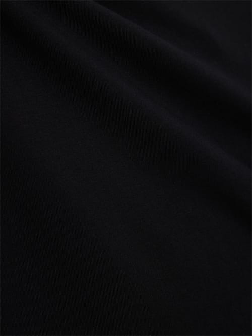 Jil Sander: Mock 领口方正宽松版型棉长袖 T 恤
