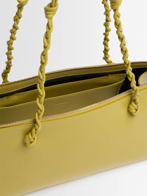 Jil Sander: Kalbsleder Tangle Tent Sacktasche