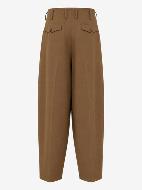 Hed Mayner: Tech Blend Flared Pants
