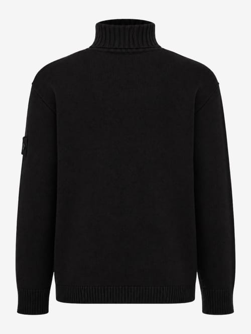 Stone Island: Turtle neck knit sweater