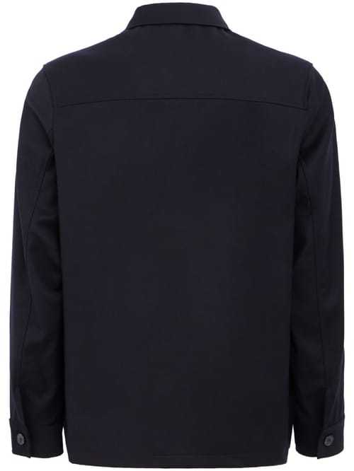 CRUNA: Virgin Wool Overshirt