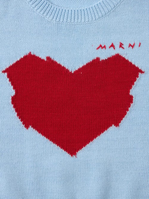 Marni Junior: Viscose blend knit sweater