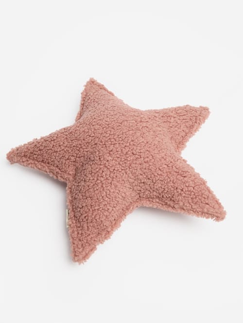 WIGIWAMA: Cuscino a stella effetto teddy