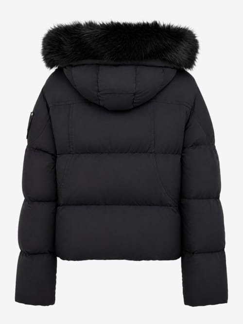 Moose Knuckles: w everest bomber with hood