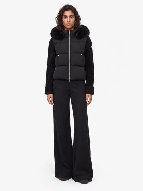 Moose Knuckles: w everest hybrid hooded jacket