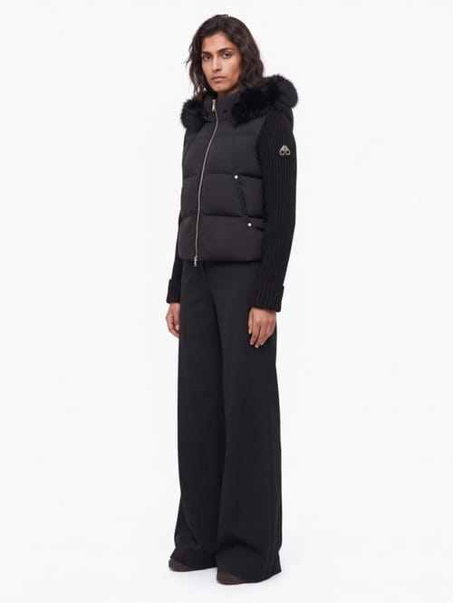 Moose Knuckles: w everest hybrid hooded jacket