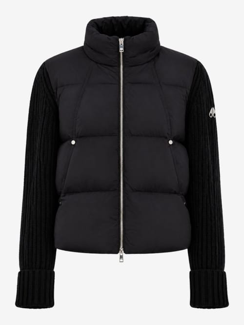 Moose Knuckles: w everest hybrid hooded jacket