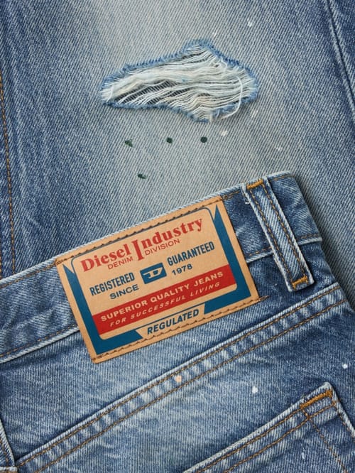 Diesel Kids: Washed denim jeans