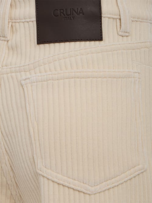 CRUNA: Wide Leg Mid Rise Pants