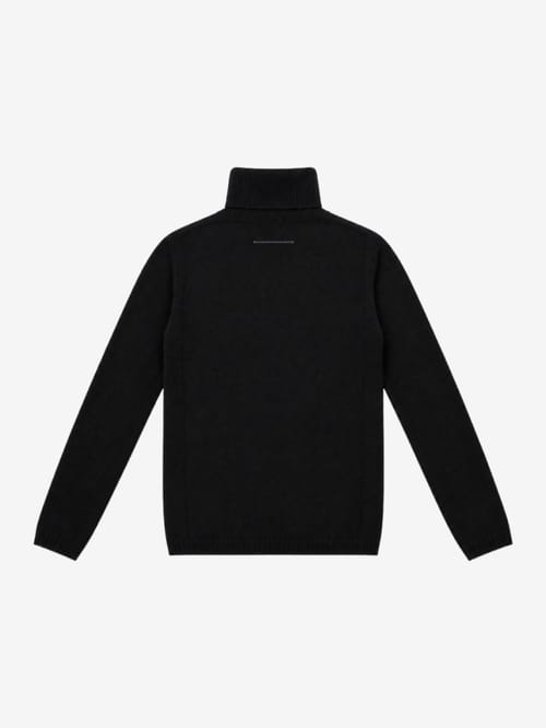 MM6 Maison Margiela: Wool blend knit sweater