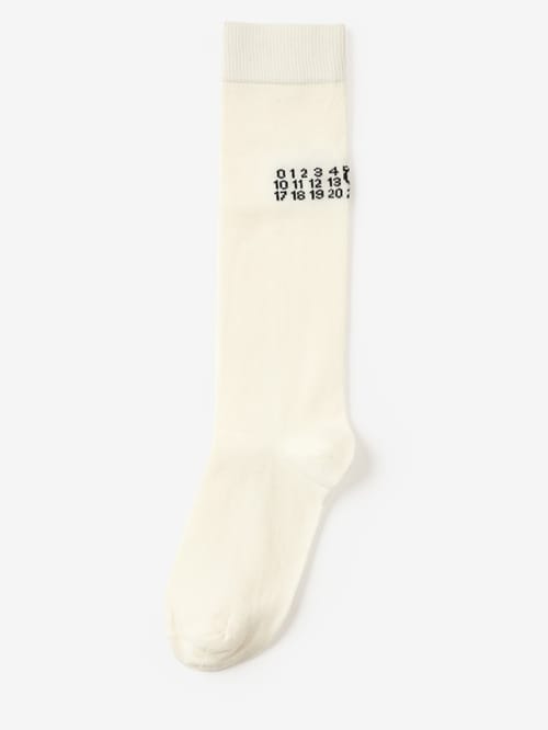 MM6 Maison Margiela: Wool blend knit sweater