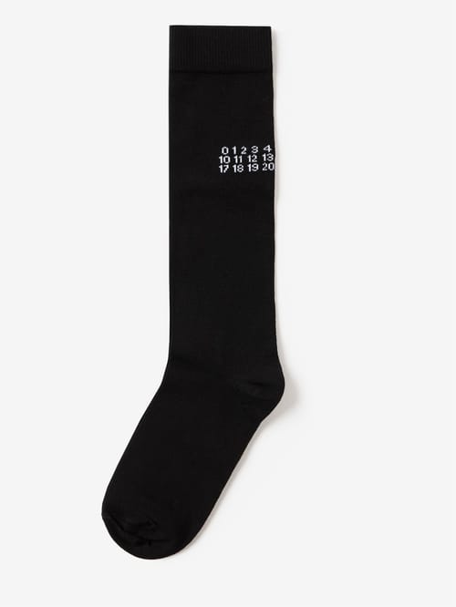MM6 Maison Margiela: Wool blend knit sweater