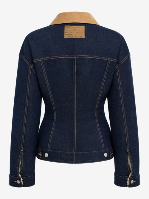 Dsquared2: Wrap Over Jean Jacket
