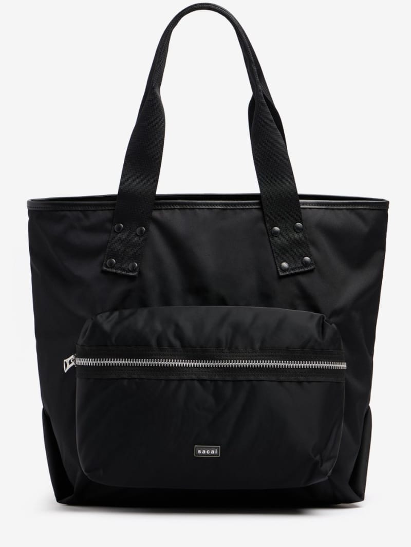 Sacai: Large Pocket Tote Bag