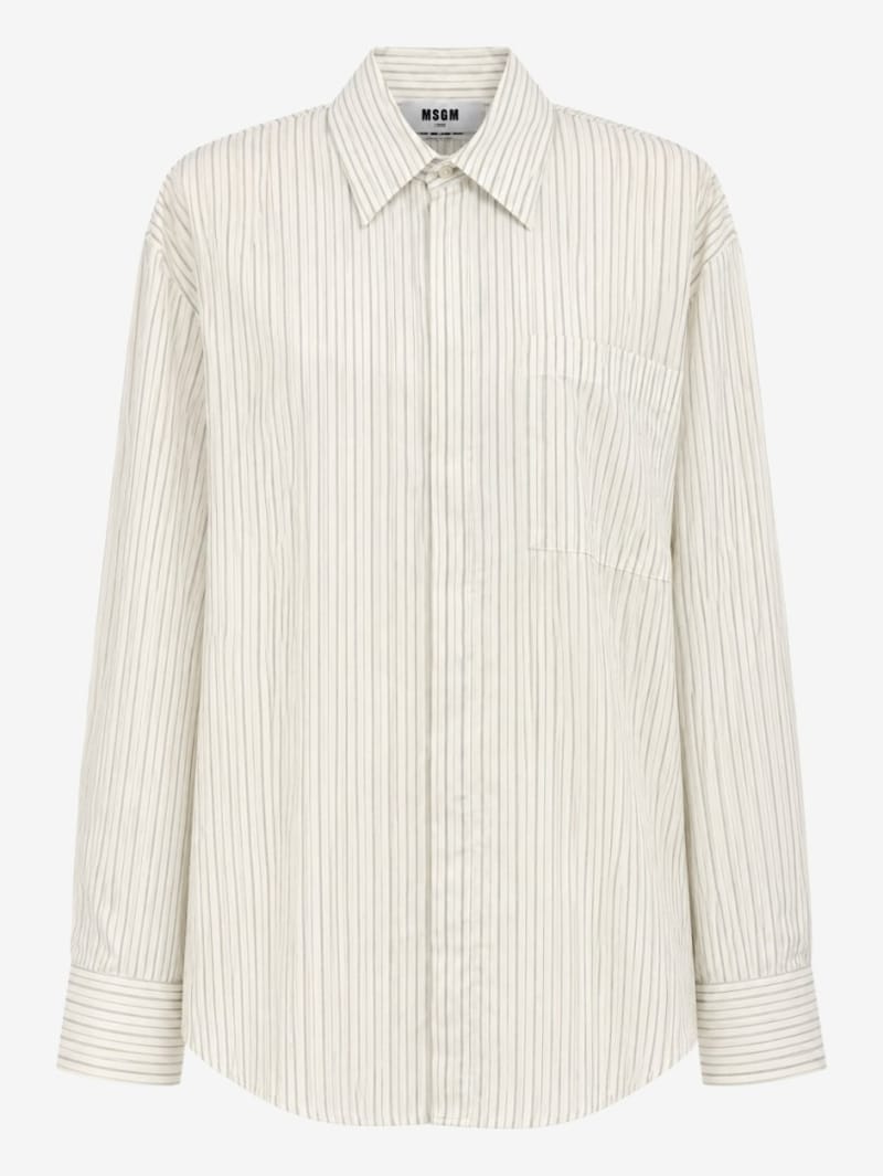 MSGM: Long sleeve Modal shirt