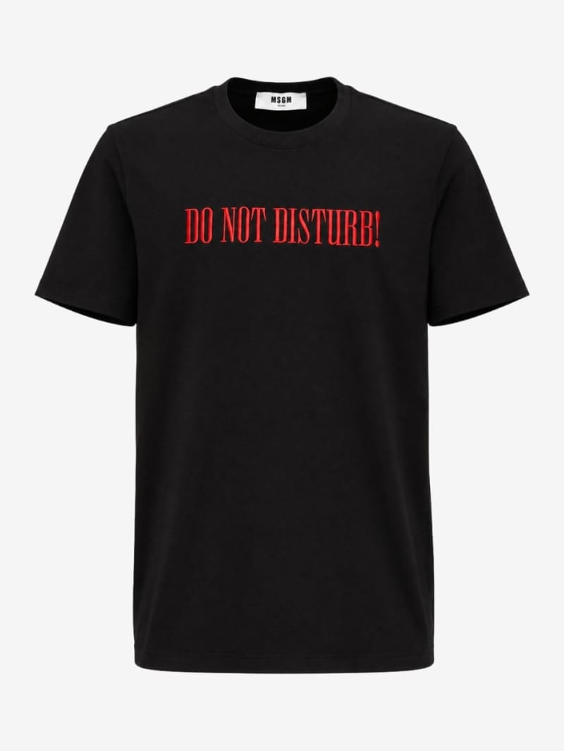 MSGM: Cotton short sleeve t-shirt