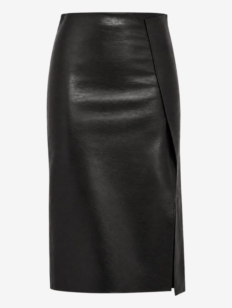 MSGM: Viscose midi skirt